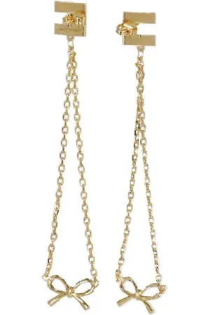 Elisabetta Franchi Bijouterie, Earrings With Bow en