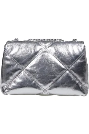 Tory Burch Sacs bandoulière, Kira Metallic Diamond Quilt Small Convertible Shou en