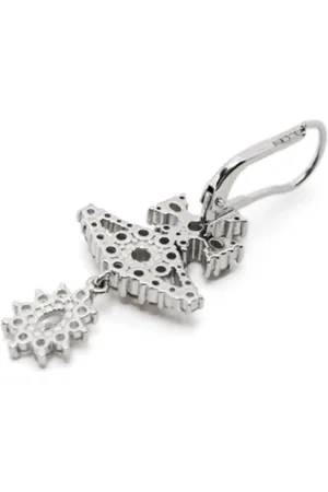 Vivienne Westwood Bijouterie, Masha Earrings Platinum/ en