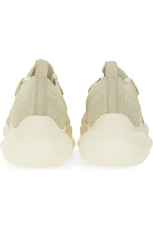 Stuart Weitzman Sneakers, Textured Mesh And Leather Sneakers With Chunky Sol en