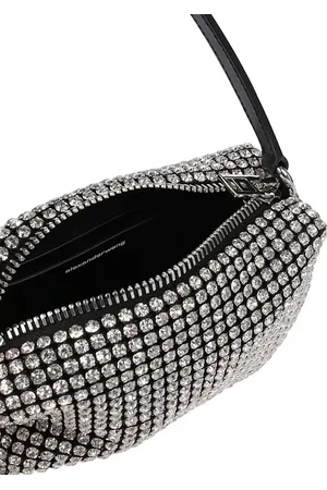 Alexander Wang Sacs bandoulière, Heiress Medium Pouch Bag White en