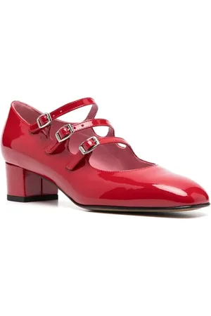 Carel Escarpins, With Heel Red en