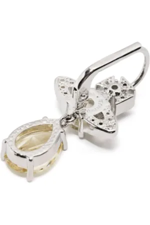Vivienne Westwood Bijouterie, Ismene Drop Earrings Platinum/ en