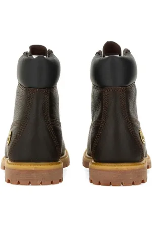 Timberland Bottes & Bottines, Brown Lace-Up Boots en