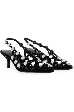 The Attico Sandales, Slingback "Grid" en