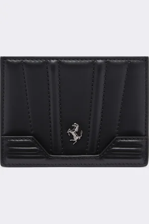 FERRARI Porte-cartes En Cuir - Portefeuilles Et Petite Maroquinerie Os