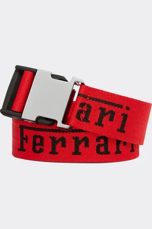 FERRARI Ceinture En Jacquard Avec Logo - Ceintures Os