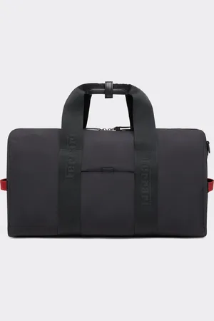 FERRARI Sac De Voyage En Nylon Avec Ruban Marqué Du Logo - Voyages Et Bagages Os