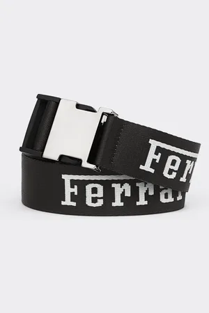 FERRARI Ceinture En Jacquard Avec Logo - Ceintures Os