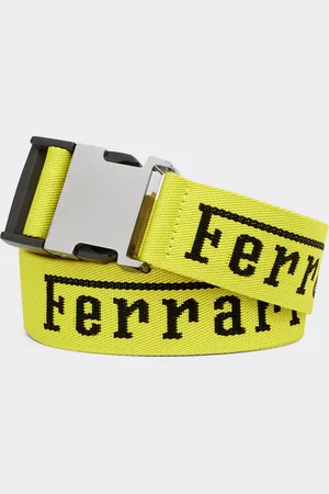 FERRARI Ceinture En Jacquard Avec Logo - Ceintures Os