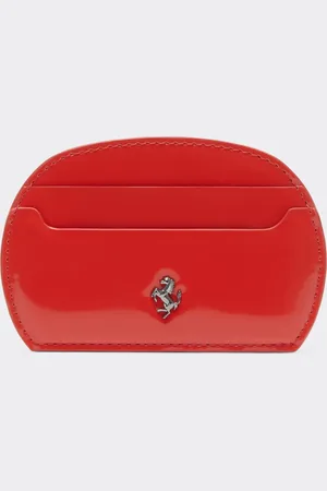 FERRARI Porte-cartes En Cuir Brossé Brillant - Cadeaux Lifestyle Os