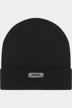 FERRARI Bonnet En Laine Et Cachemire - Chapeaux Os
