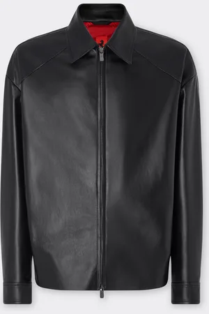 FERRARI Pochette En Cuir Nappa - Male Vestes Et Vêtements D’extérieur 46