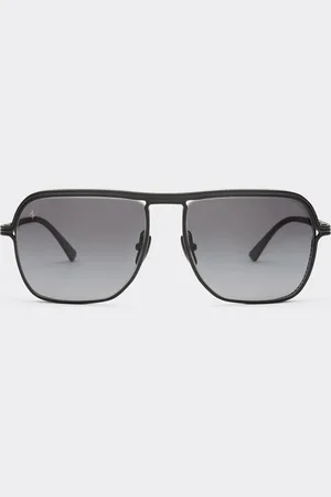 FERRARI Lunettes De Soleil En Titane Avec Verres Polarisants Gris Fumé - Lunettes De Soleil Os