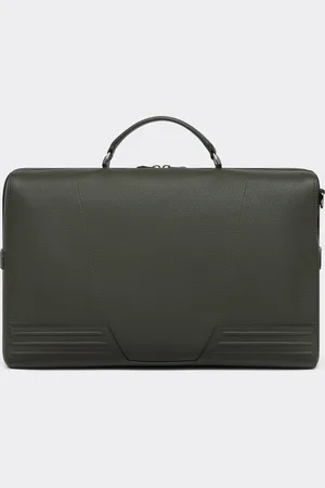 FERRARI Sac De Sport En Cuir Grainé - Sacs Et Accessoires De Voyage Os