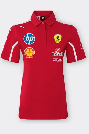 FERRARI Polo 2025 Team Puma Pour La Scuderia Hp - Female Polos Xl