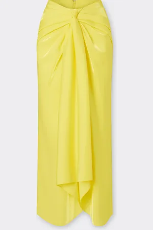 FERRARI Jupe Midi En Viscose Brillante - Female Jupes 36