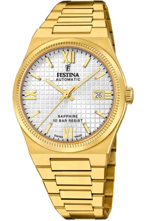 Festina Montre Homme Swiss Made Rivé F20032/1 Blanc