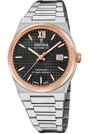 Festina Montre Homme Swiss Made Rivé F20030/3 Noir