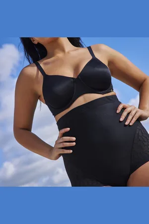 Sans Complexe Culotte Haute Sculptante Taille Haute - Noire