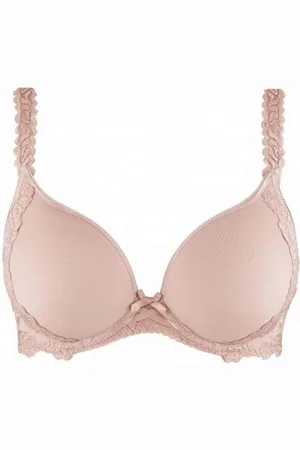 Aubade Soutien-gorge plongeant spacer armatures Nude Softessence