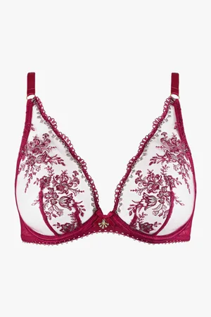 Aubade Soutien-gorge triangle armatures Violet Trésor Infini