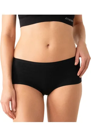 ATHENA Lot de 4 shortys femme Eco Pack Basic en coton