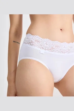 Sloggi Culotte classique blanche en coton