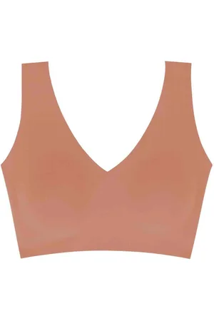 Dorina Bralette à coques fines sans armatures Bretelles Larges - Rose