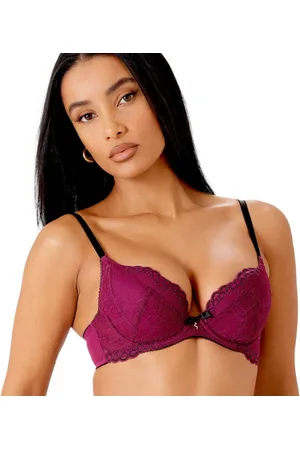Gossard Soutien-gorge push-up en dentelle violet