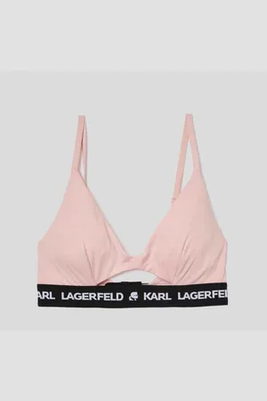 Karl Lagerfeld Soutien-gorge triangle sans armatures logoté