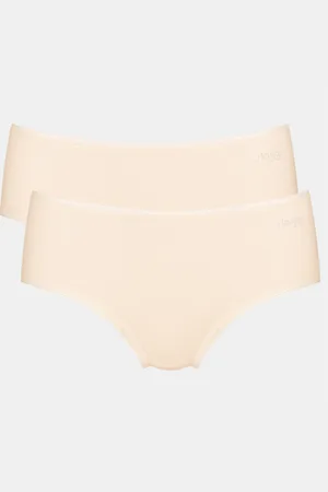Sloggi Lot de 2 slips midi GO Rose en coton