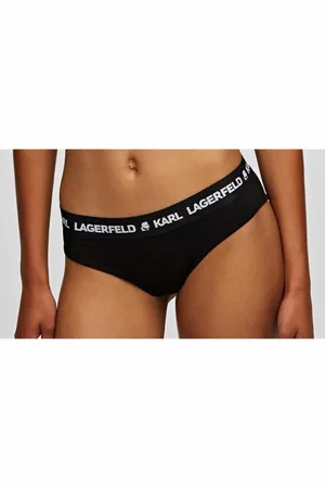 Karl Lagerfeld Lot de 2 Shorties Logotypés Noirs