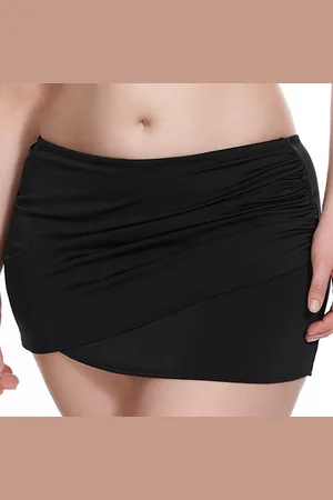 Elomi Slip de bain jupette twistée