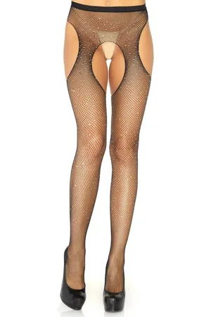 Leg Avenue Porte-jarretelles PLUS SIZE Noirs