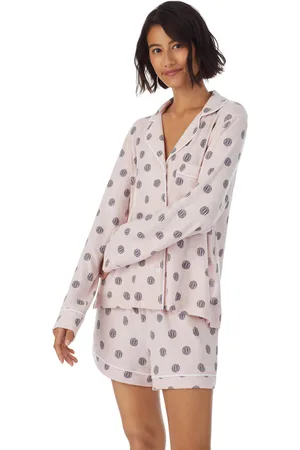 DKNY Pyjama avec un short et haut manches longues