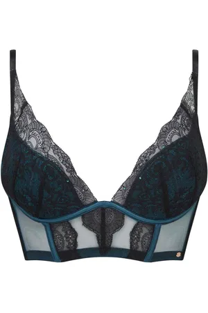 Gossard Bralette plongeante armatures - - Bleue