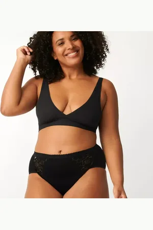 Sloggi Culotte classique Chic Noire en coton