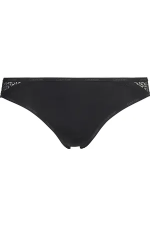 Calvin Klein Culotte brésilienne noire en nylon