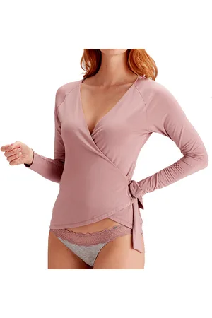 Pretty Polly Cache-c?ur manches longues CASUAL COMFORT en coton