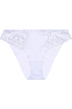 Aubade Culotte brésilienne BAHIA & MOI blanche en coton
