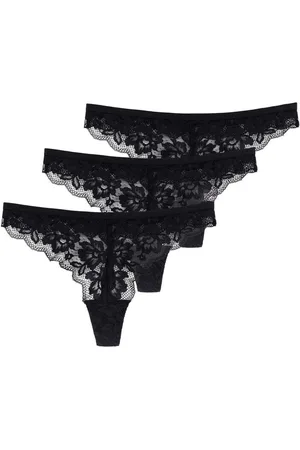 Dorina Lot de 3 Strings - Noirs