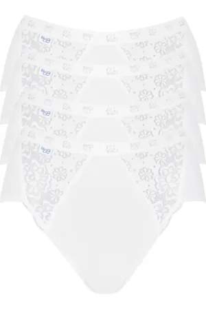 Sloggi Lot de 4 culottes classiques Chic en coton