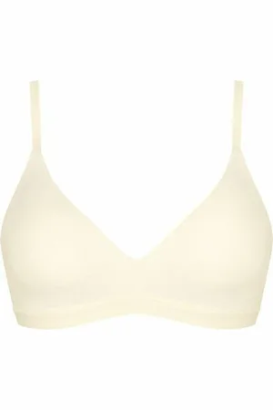 Sloggi Soutien-gorge ampliforme sans armatures WOW Comfort Ivoire
