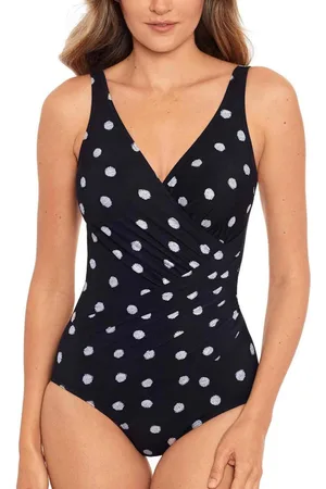 Miraclesuit Maillot de bain 1 pièce plongeant Pizzelles