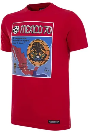 Copa Football T-shirt Copa Panini FIFA Mexico 1970 World Cup