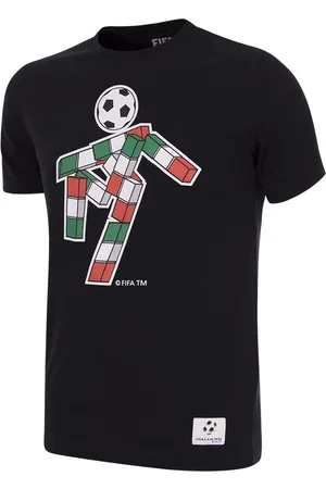 Copa Football T-shirt Copa Italie World Cup Mascot 1990