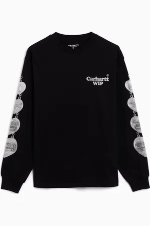 Carhartt T-Shirt Regular à manches longues Hartt Chain pour femme