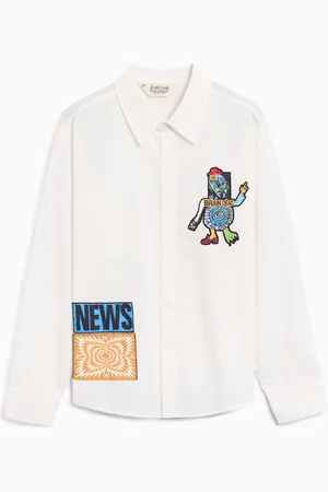 Brain Dead Chemise Regular Truth Now Seersucker pour homme