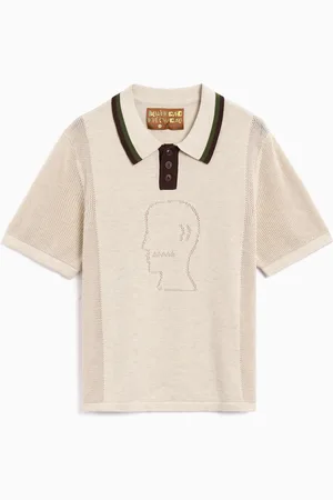 Brain Dead Polo Regular Logo Head Pontelle pour homme
